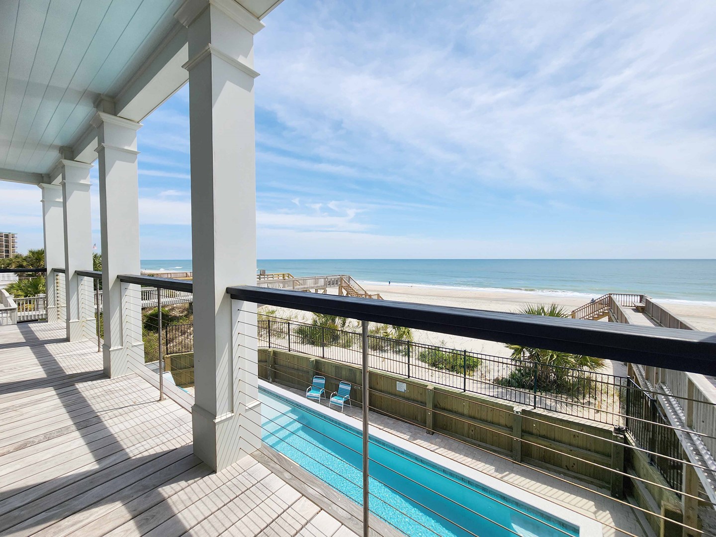 Porch View To Ocean