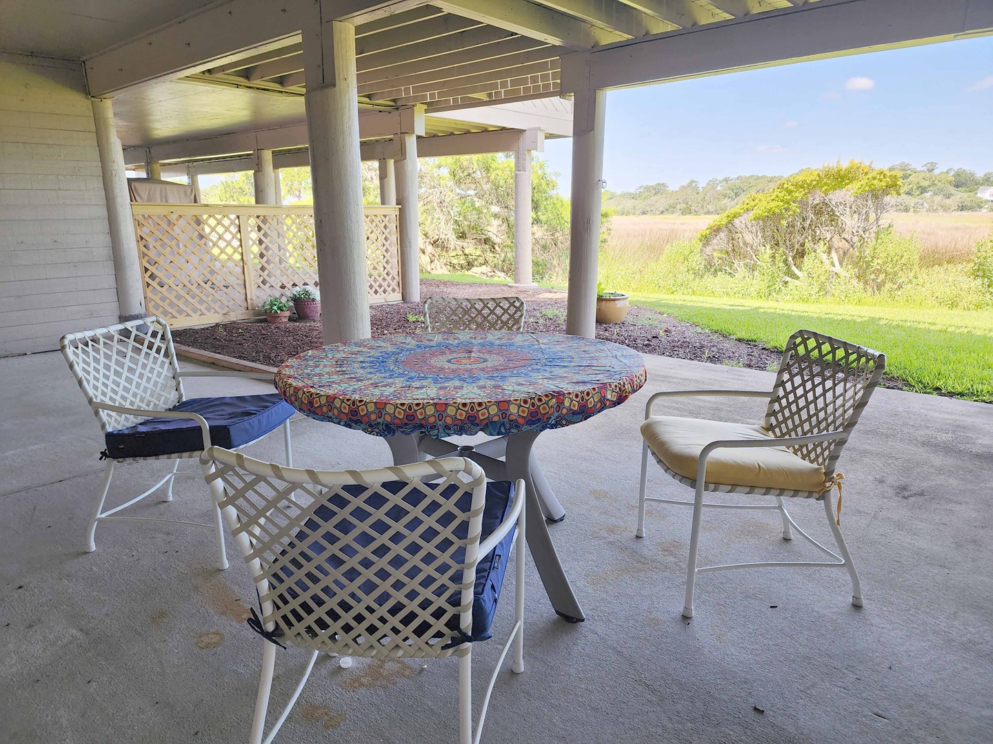 Shaded Patio