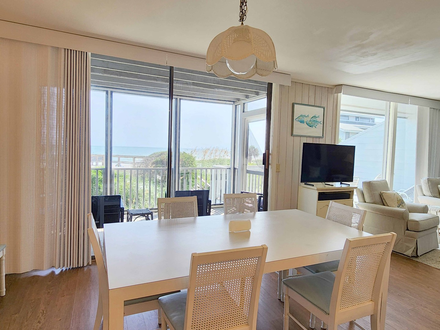 Dining Area has Ocean View