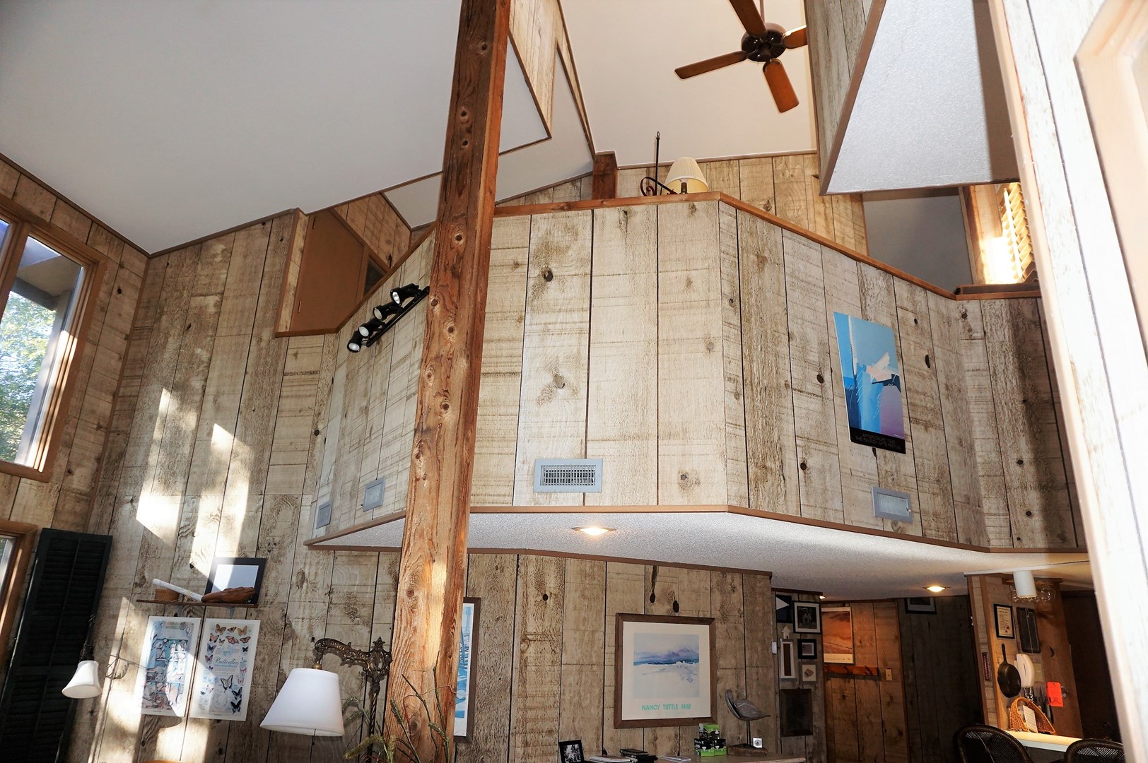 View up to 2nd Floor Loft Sitting Area