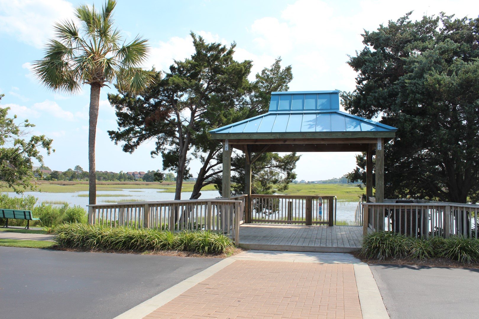 Marsh Overlook with Floating Dock