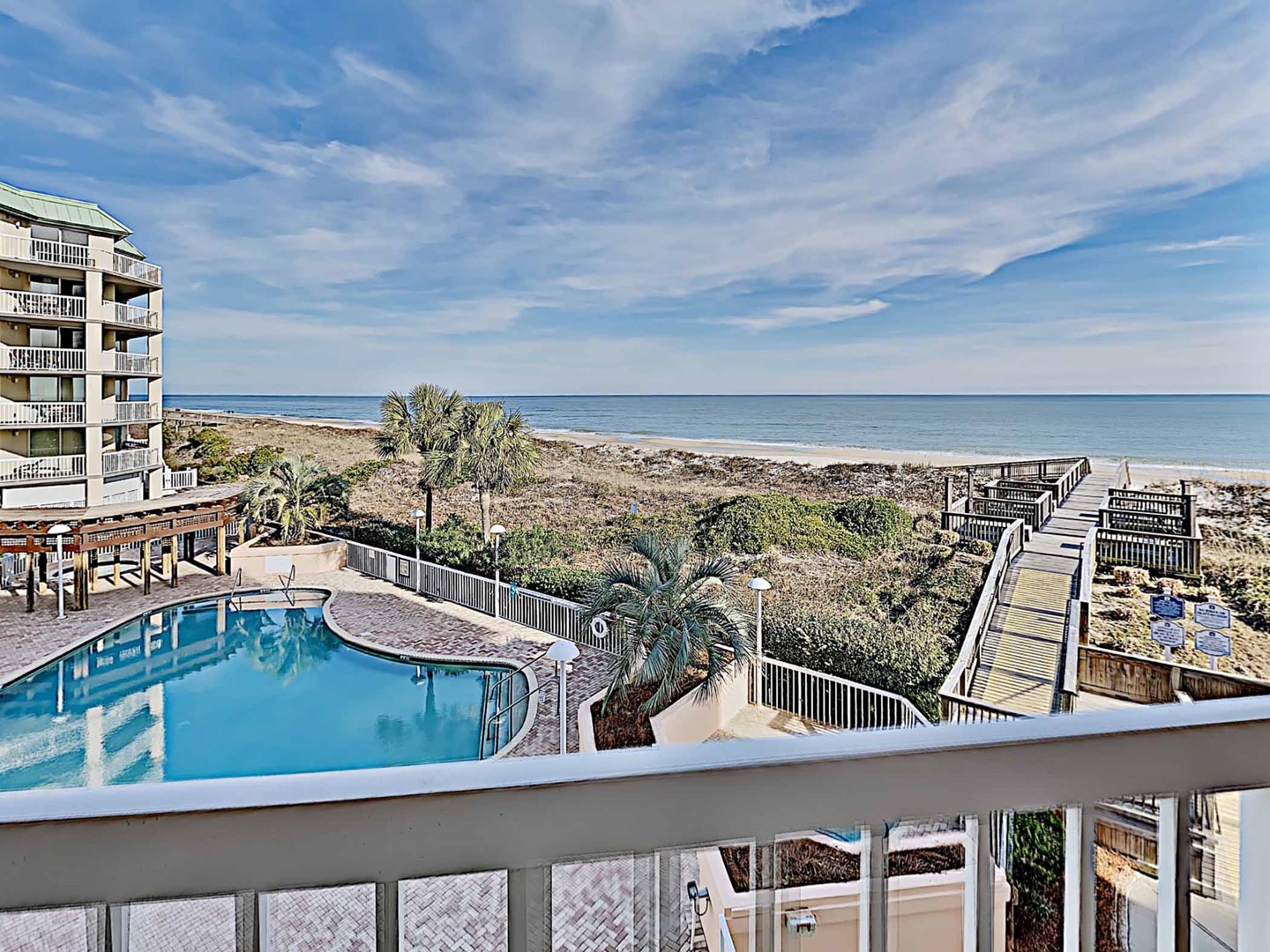 Warwick-203 Balcony View of Ocean