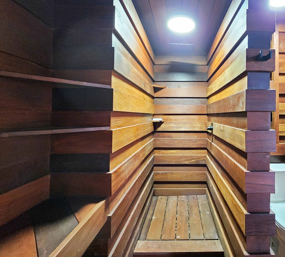 Shower in Ground Floor Bath