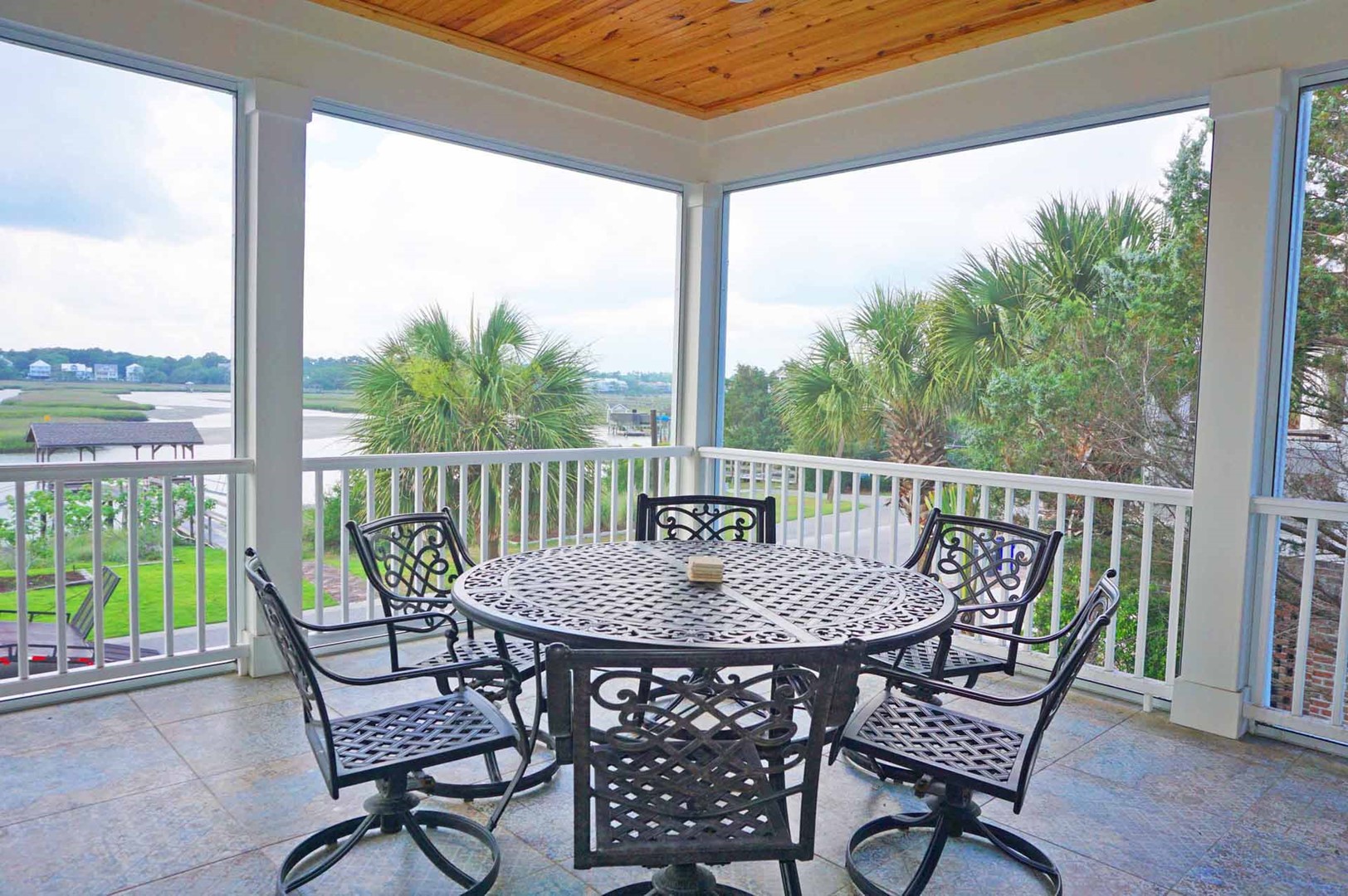 Screened Porch off Kitchen