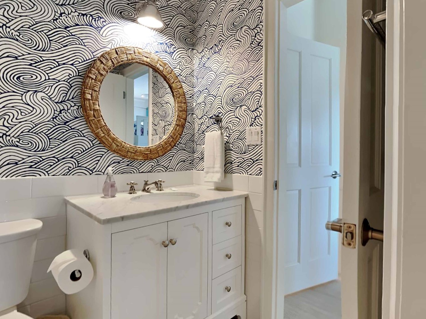 Powder Room Connecting Bath
