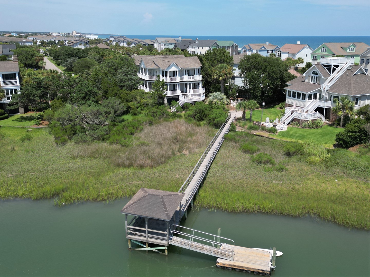 Dock on the Saltwater Creek