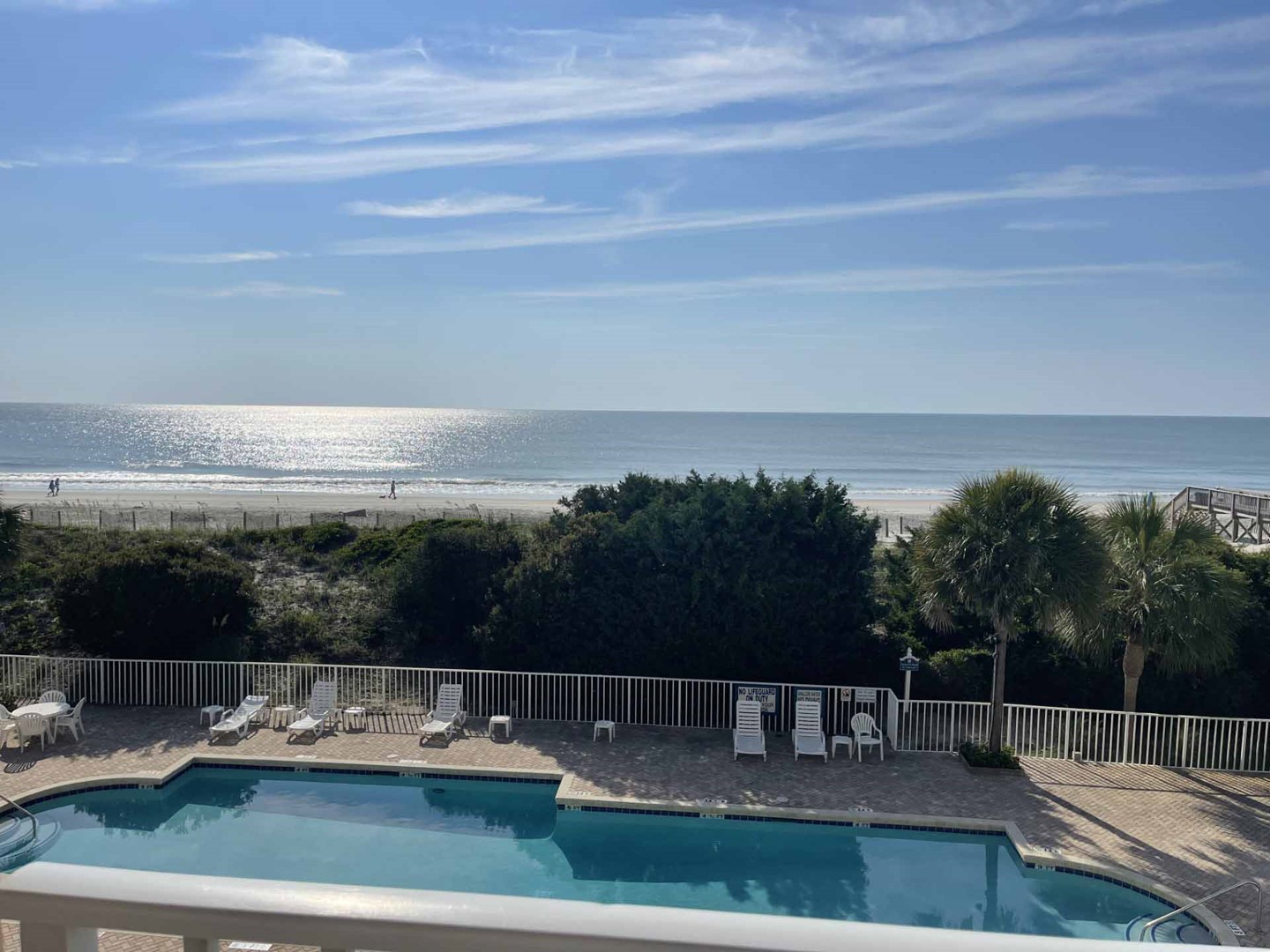 Balcony View to Ocean