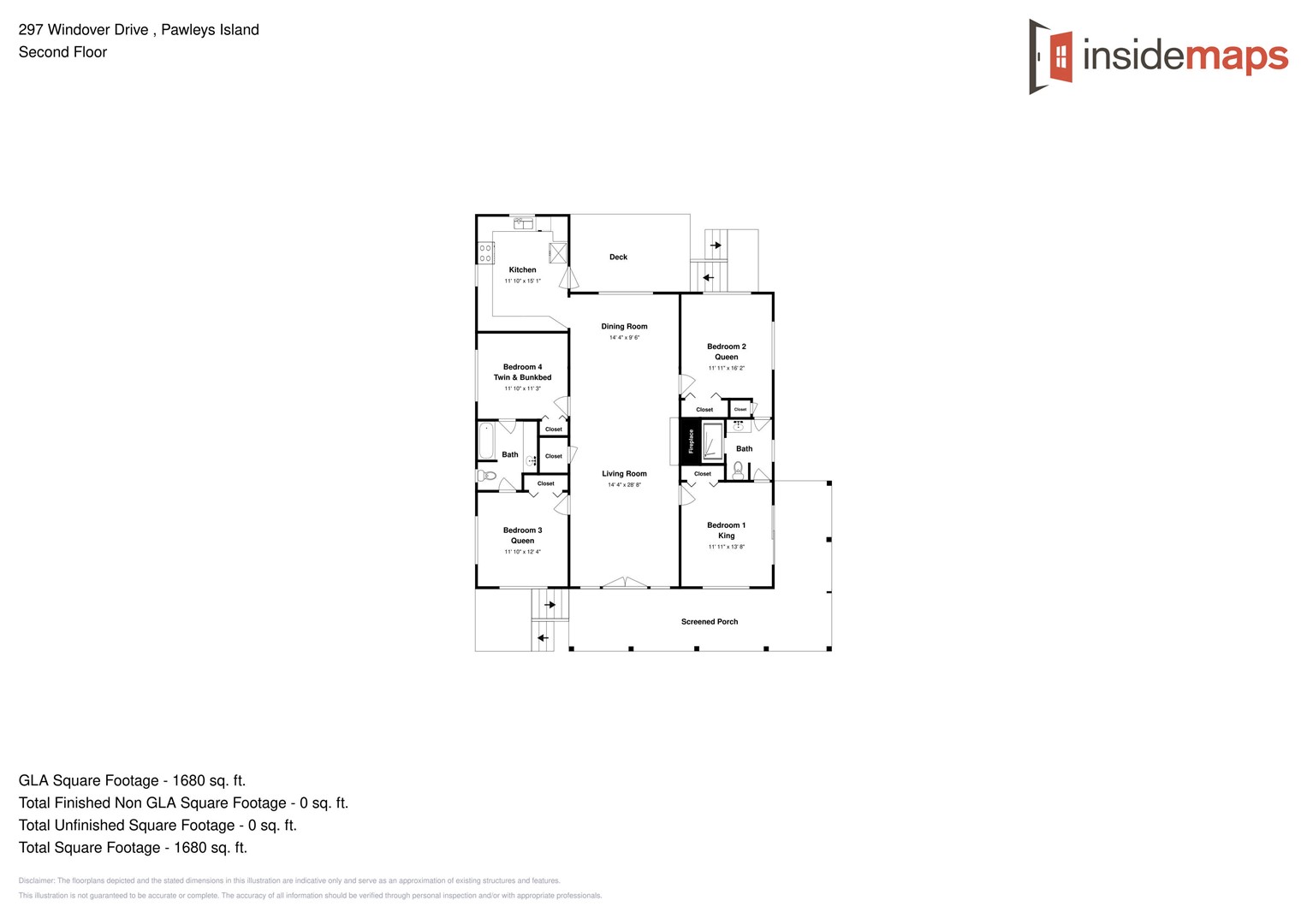 Floor Plan - Champagne Shores Main Floor