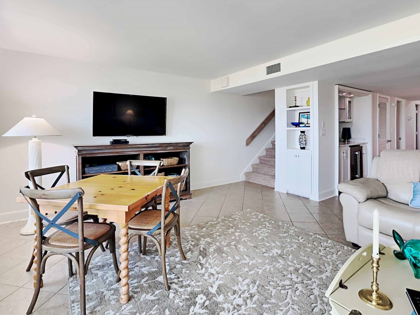 Staircase to Bedrooms on Top Floor