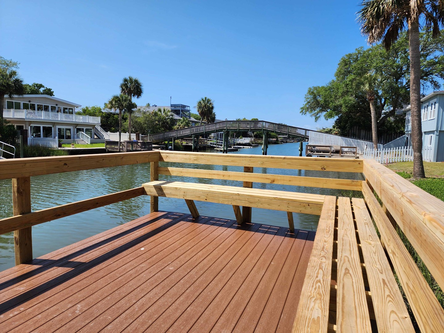 Dock on Saltwater Canal