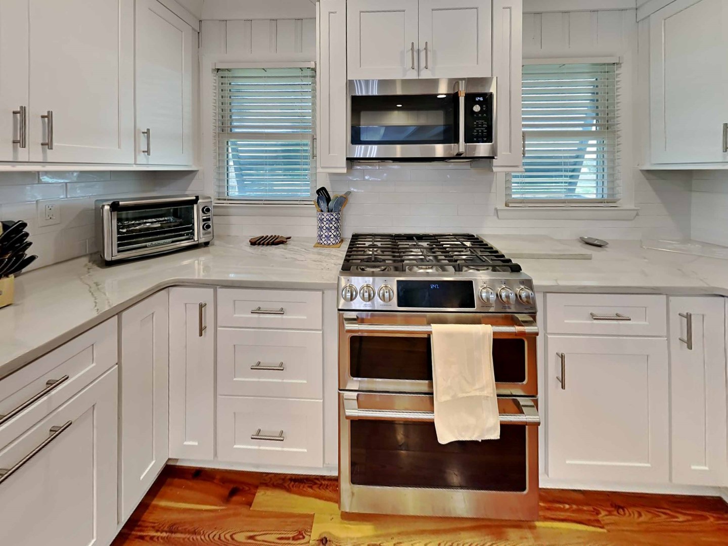 Kitchen with Gas Stove