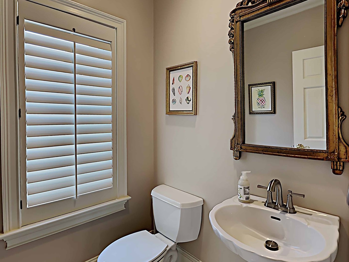 Half Bath on Main Floor