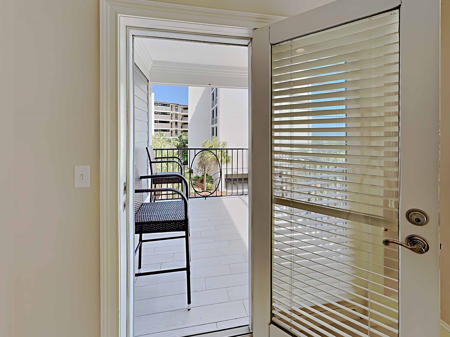Porch off Upstairs Primary Suite 