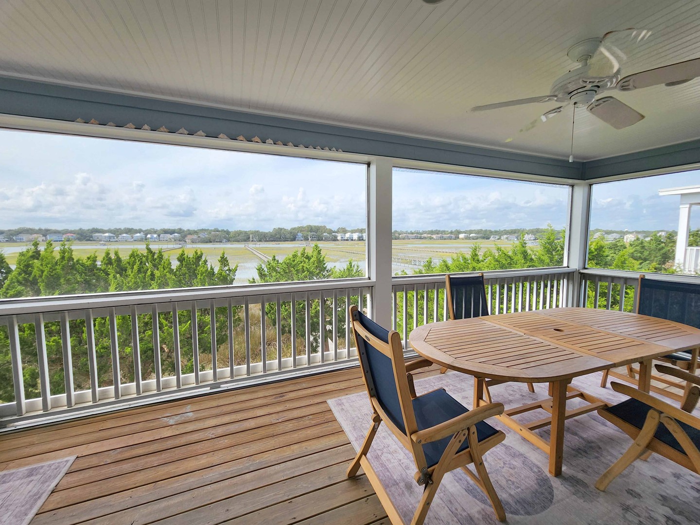 Porch Views of Marsh & Creek
