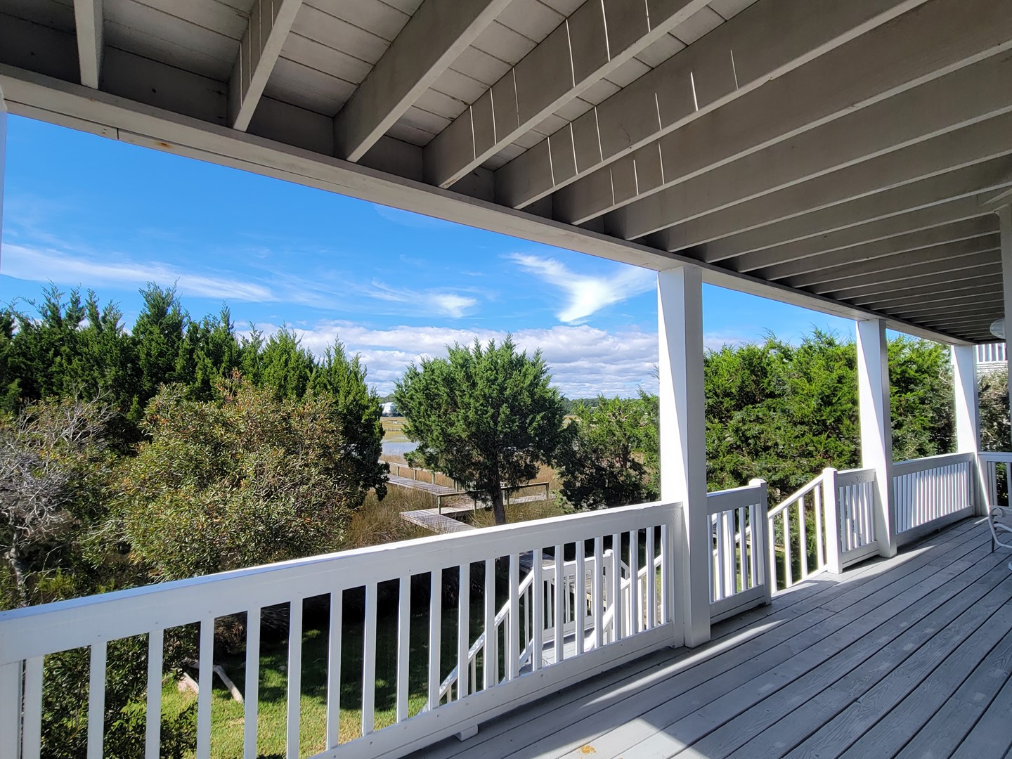 1st Floor Porch - Marsh Side