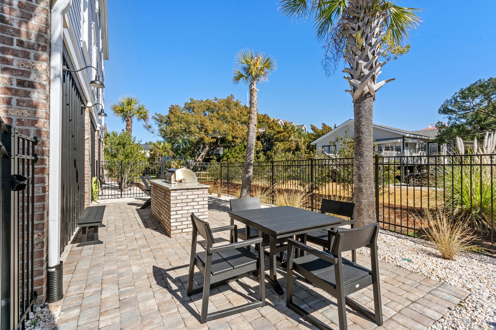 Patio and Grill Area