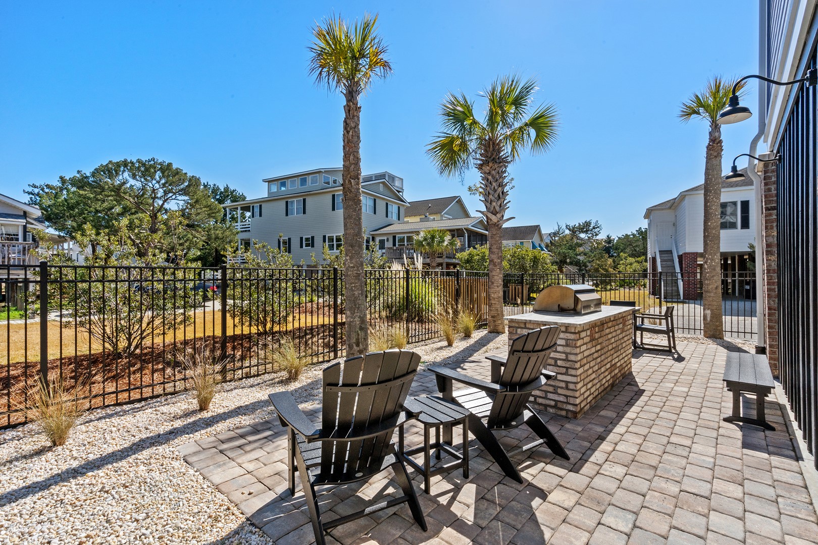 Patio and Grill Area