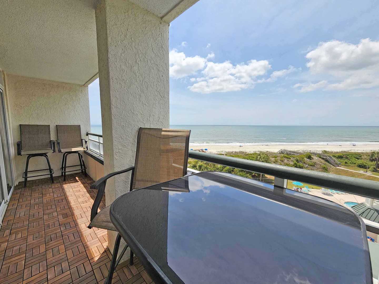 Balcony View to Ocean