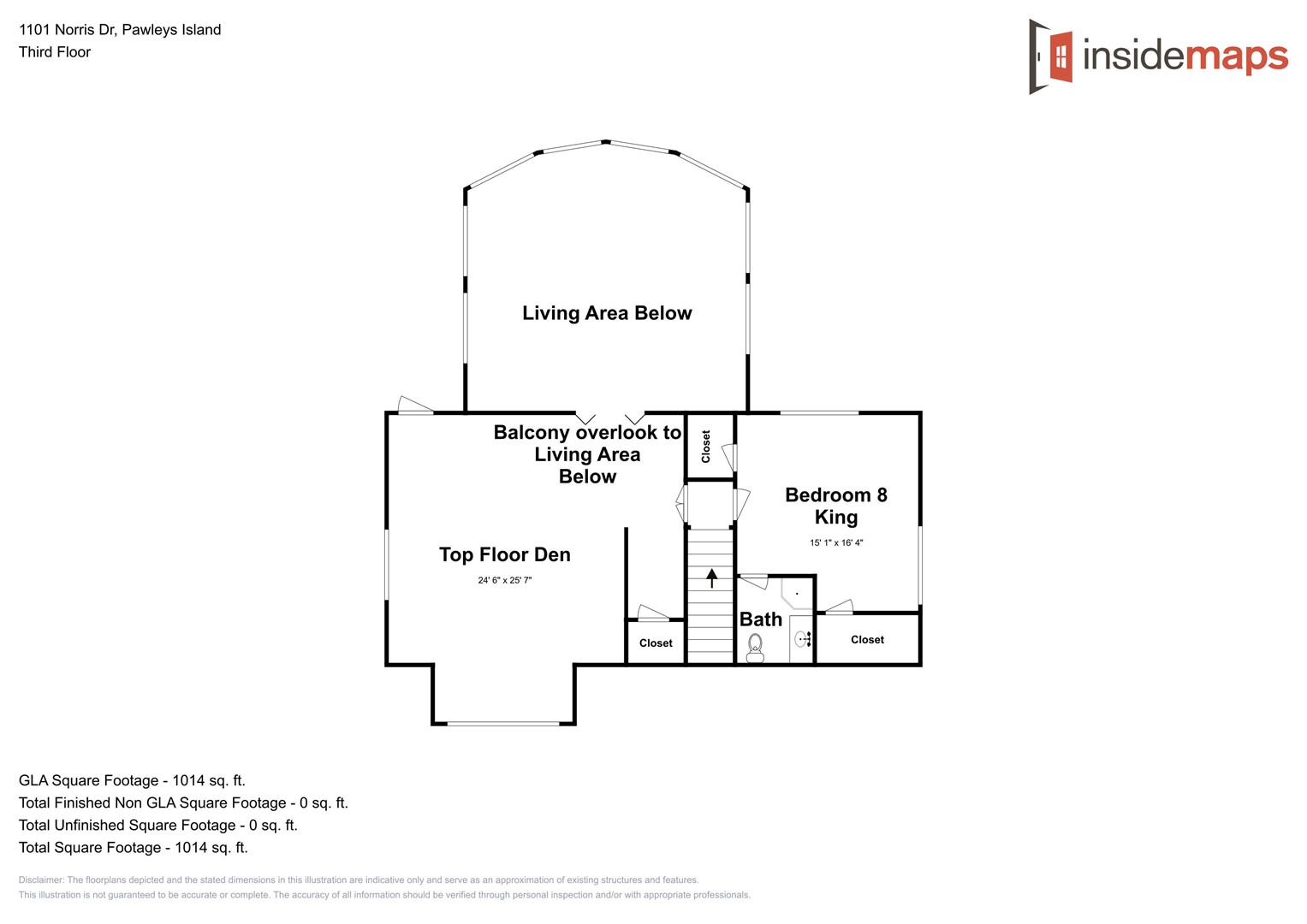 Floor Plan - Boat House - 3 third Floor