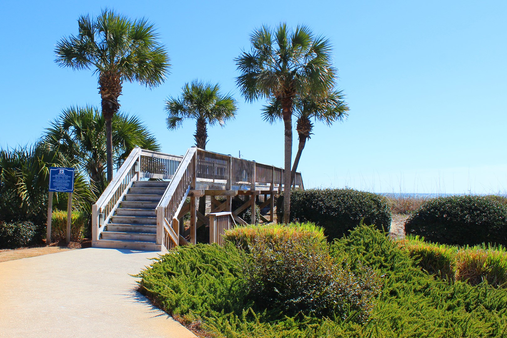 Shipyard Community Beach Access From Pool
