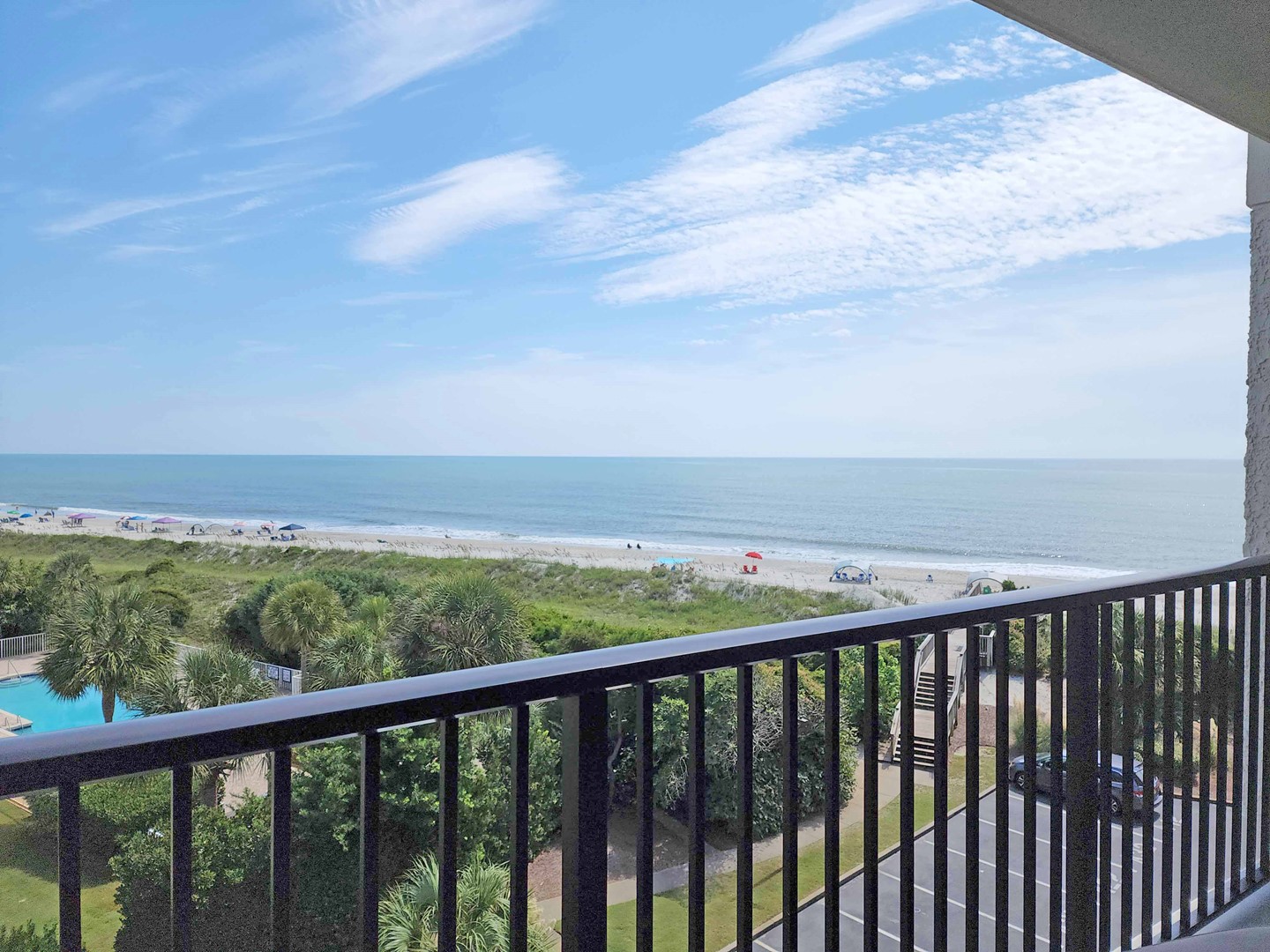 Balcony View to Ocean