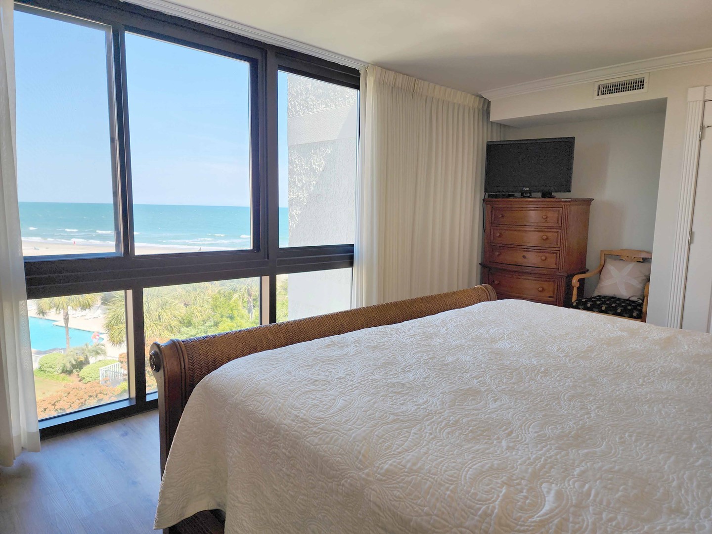 Ocean View in Bedroom 1