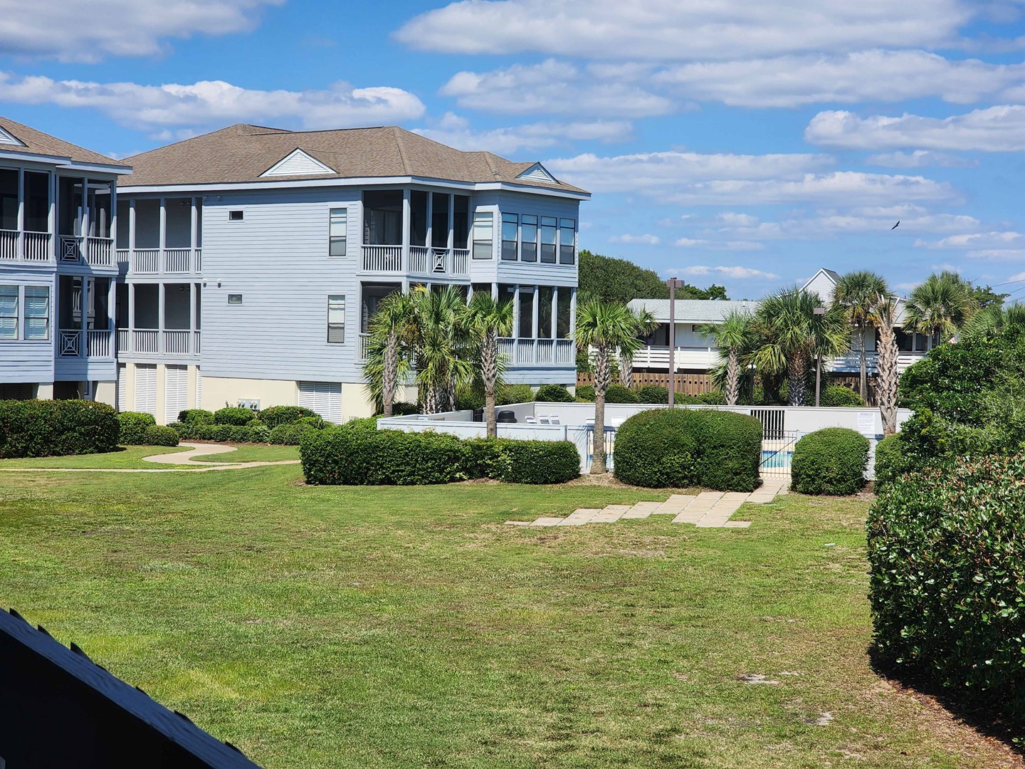Balcony View of Pool