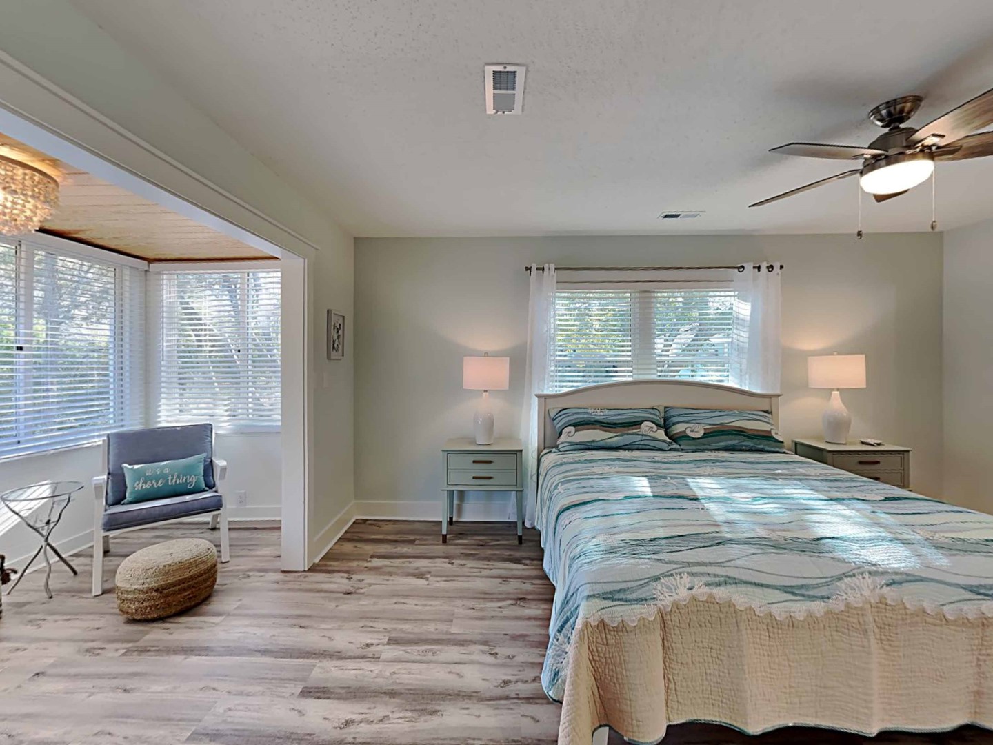 Master Bedroom - Main Floor - with Sitting Room