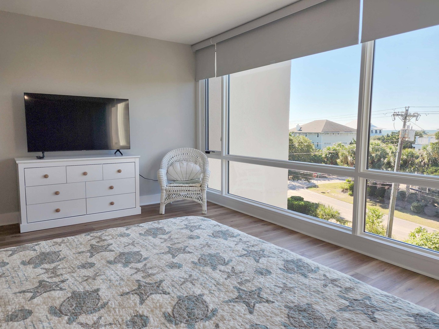 TV in Master Bedroom