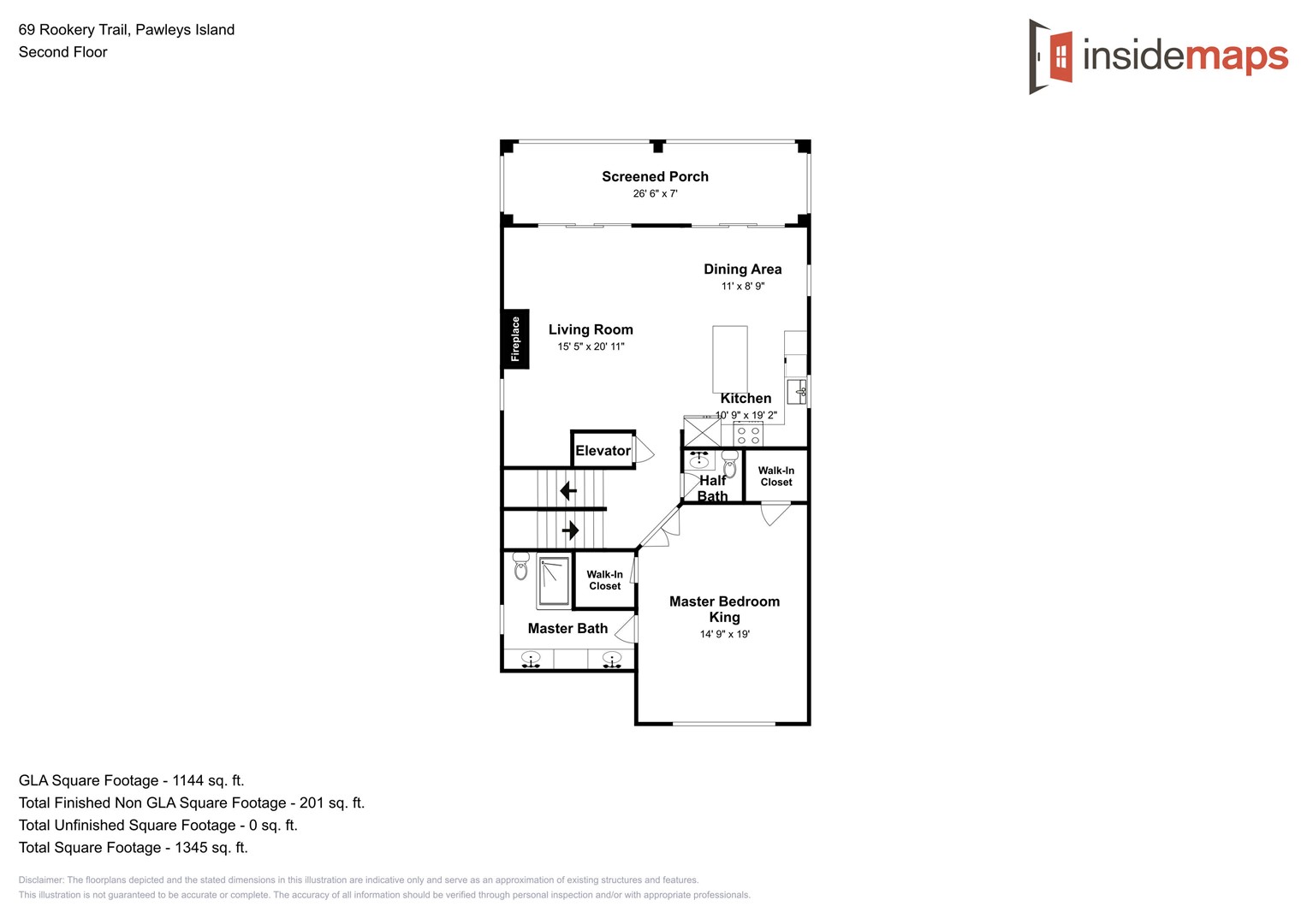 Floor Plan - Rookery 69 Second Floor