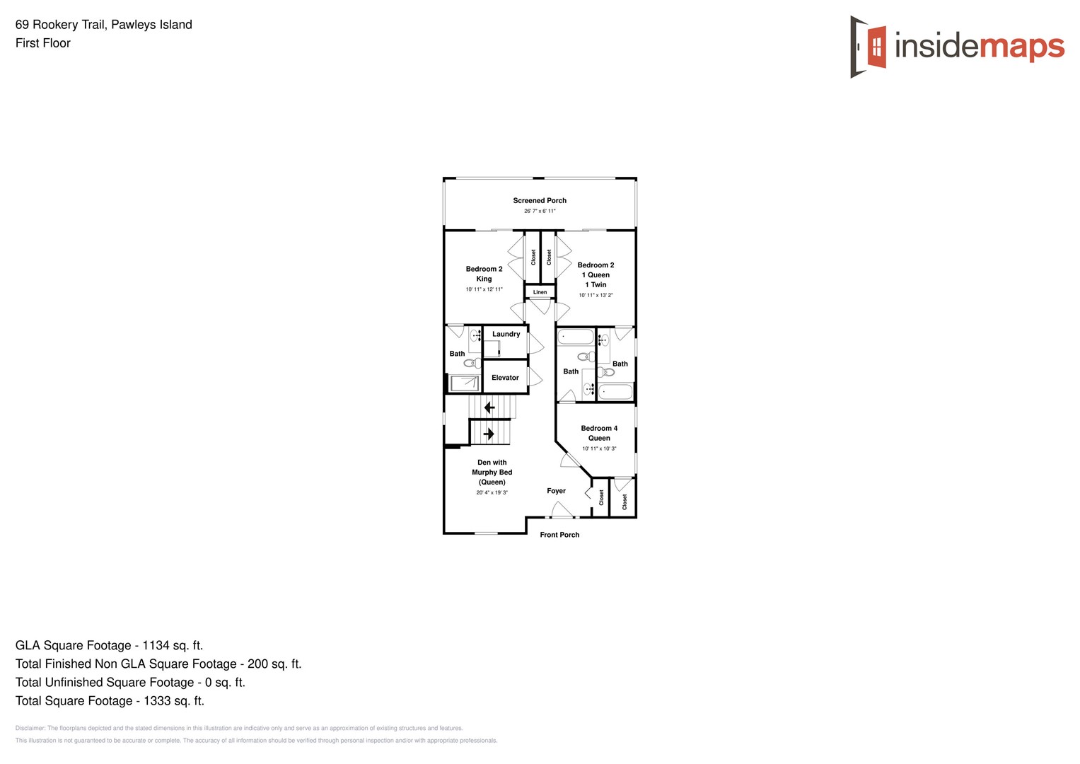 Floor Plan - Rookery 69 First Floor