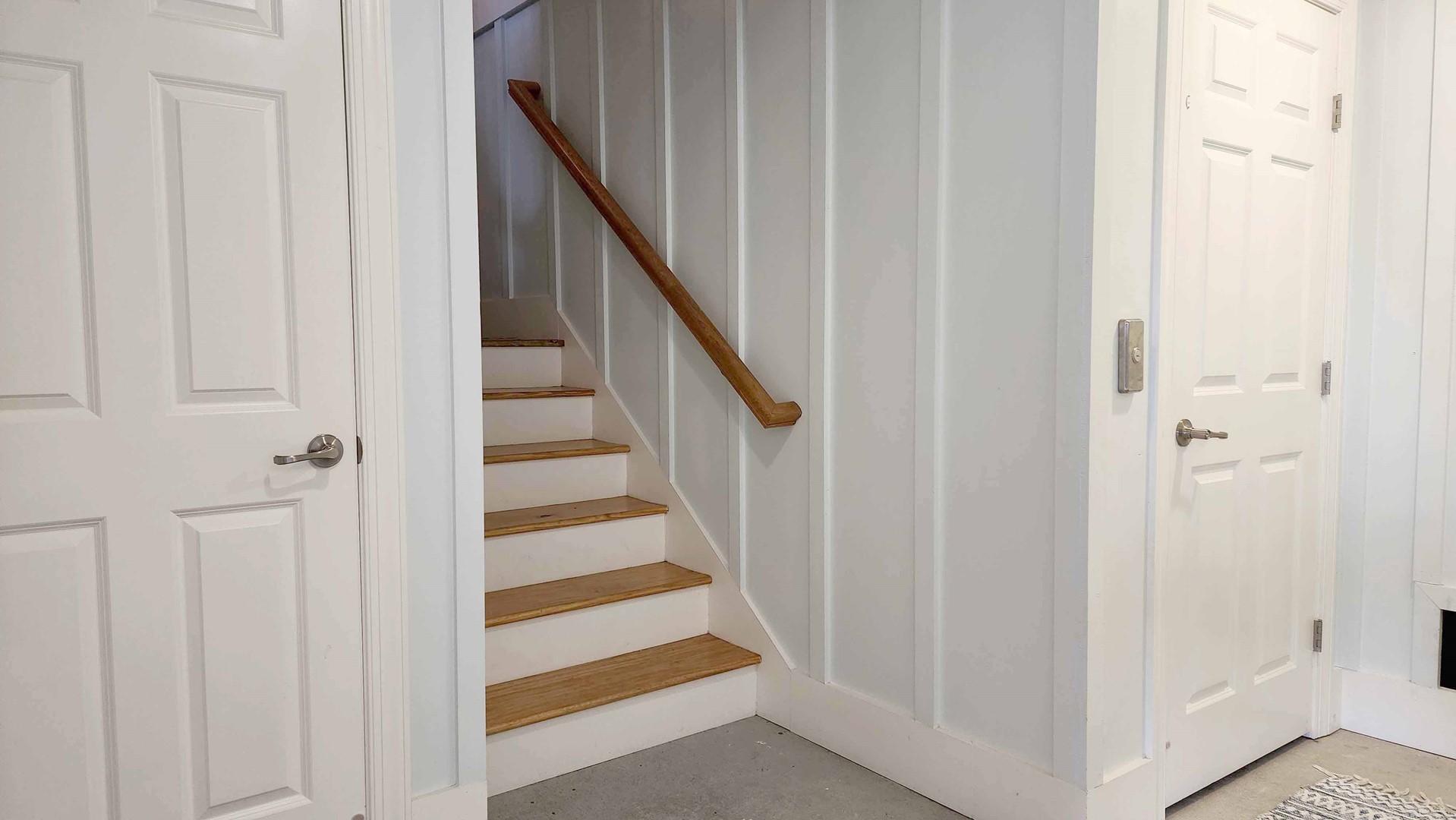 Ground Floor Entrance with Stairs & Elevator