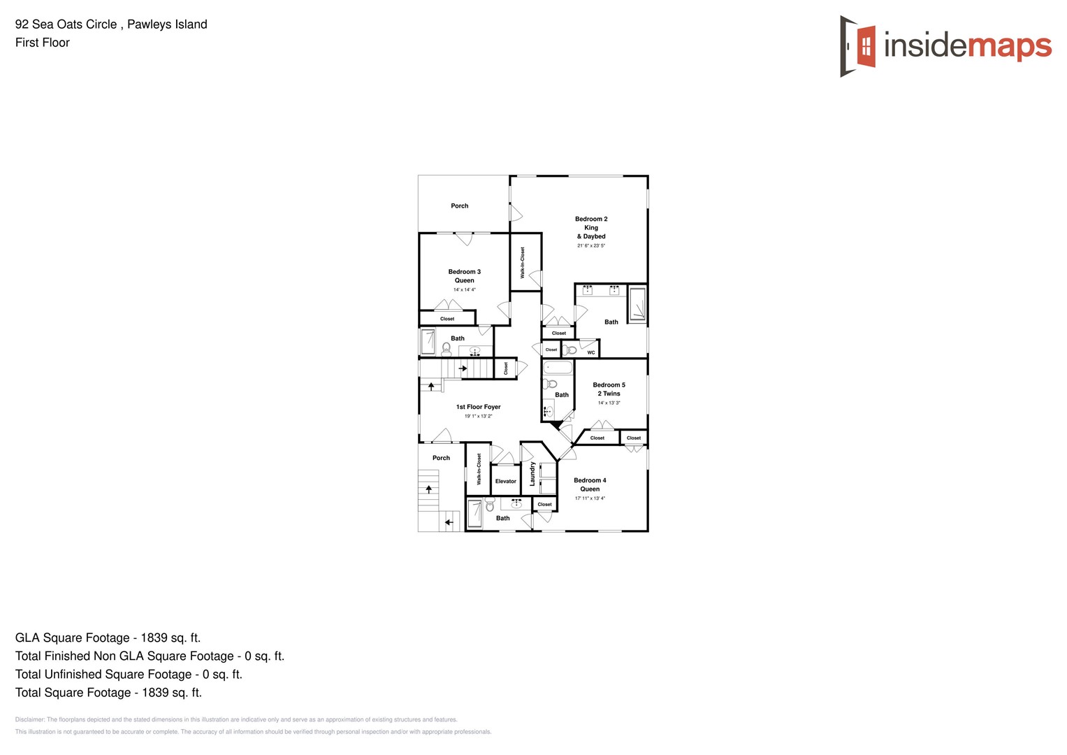 Floor Plan - Egret View 1st Floor