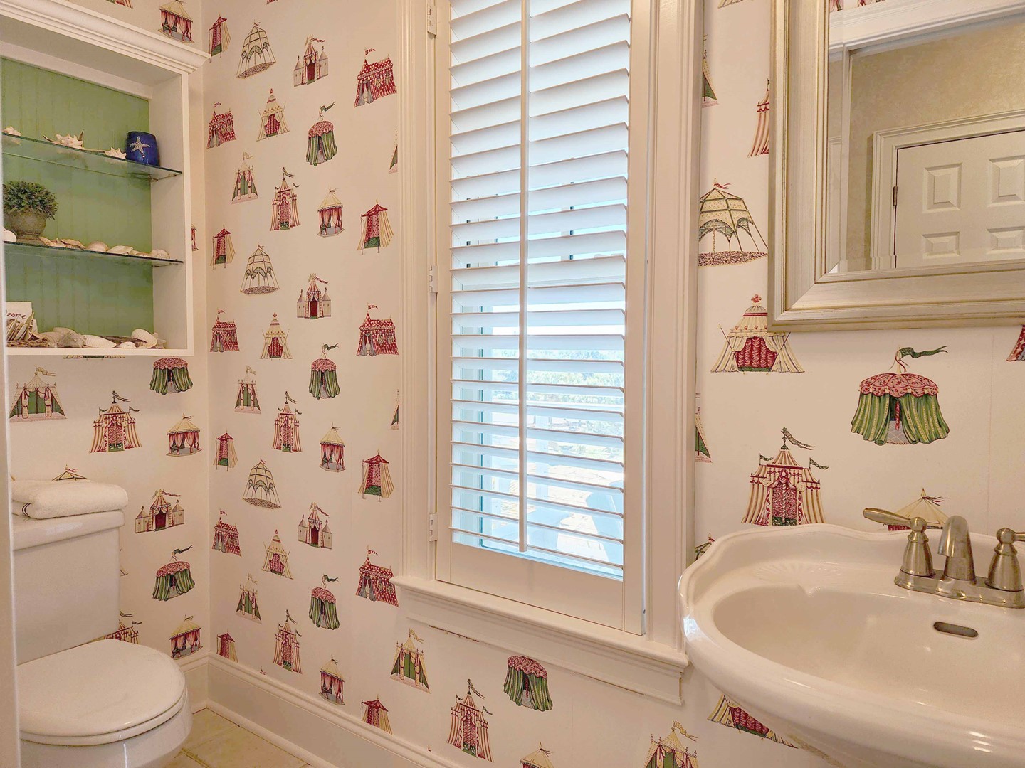 Half Bath on Top Floor