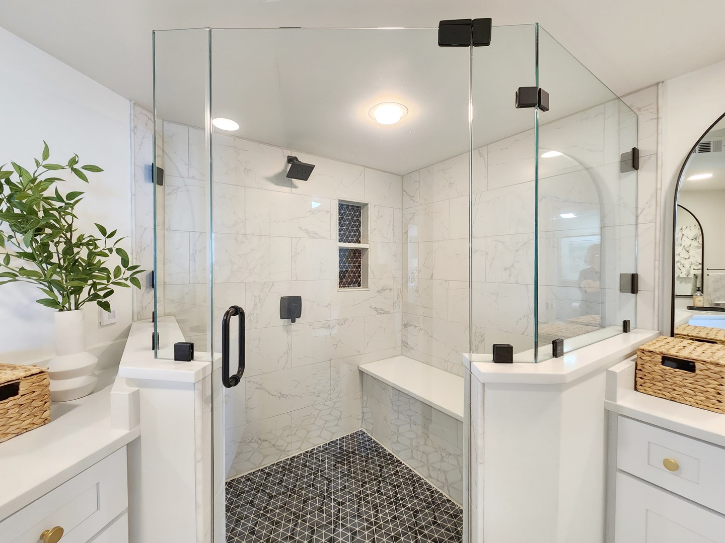 Shower in Master Bath