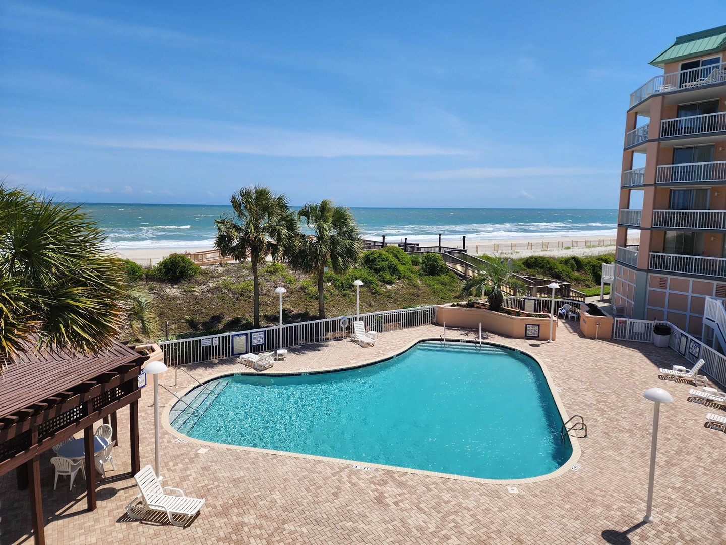 View to Pool and Ocean