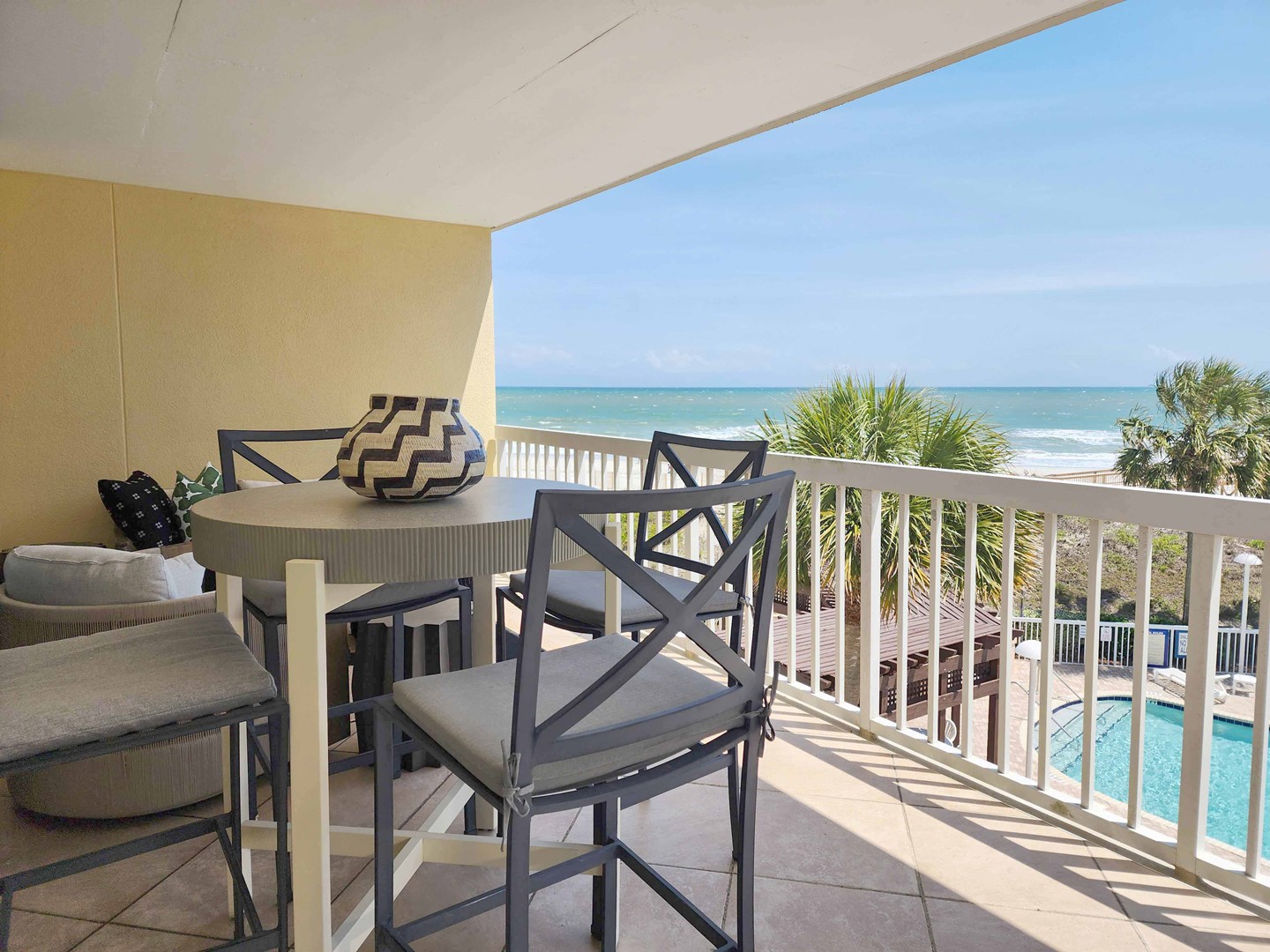 Oceanfront Balcony