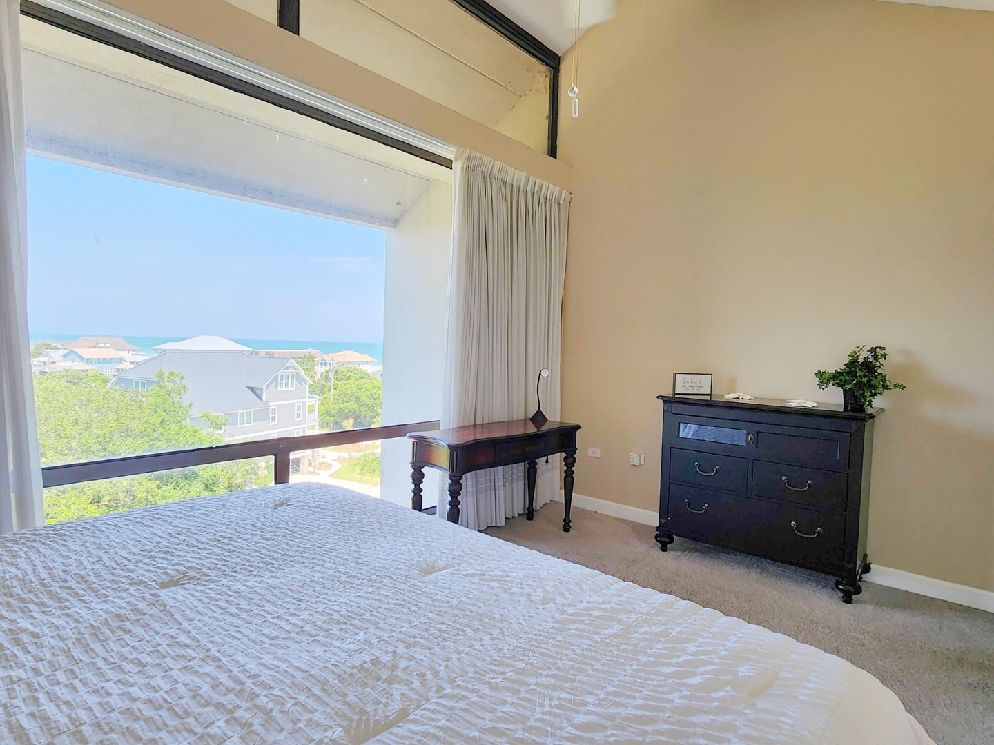 View of Ocean from Master Bedroom