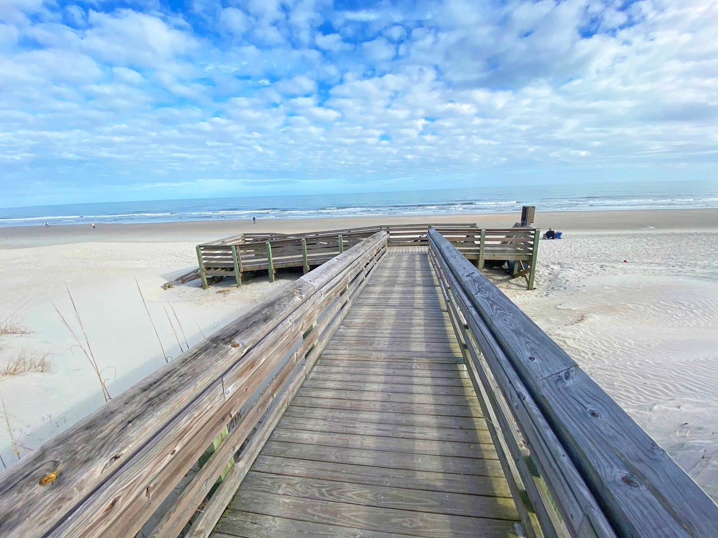 Beach Access 54 is Handicap Friendly