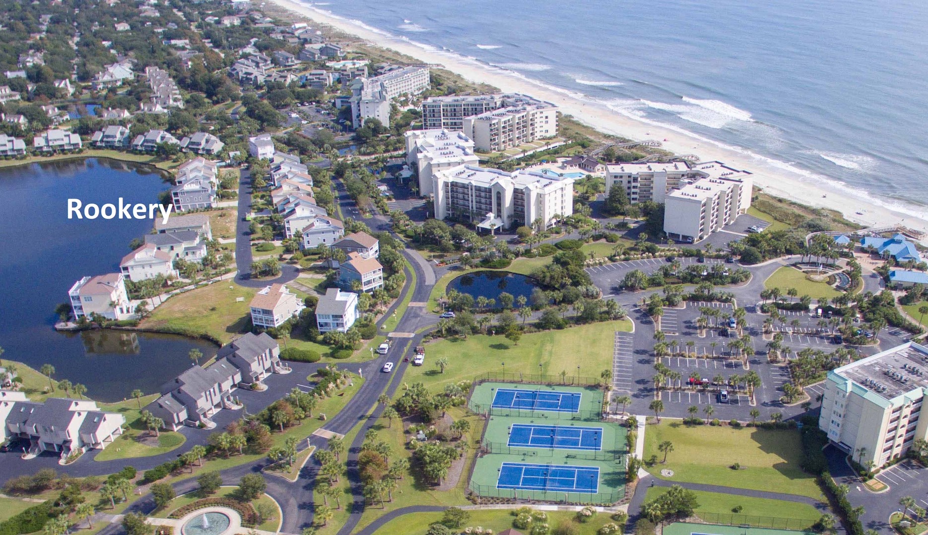 Aerial View of Litchfield-By-The-Sea