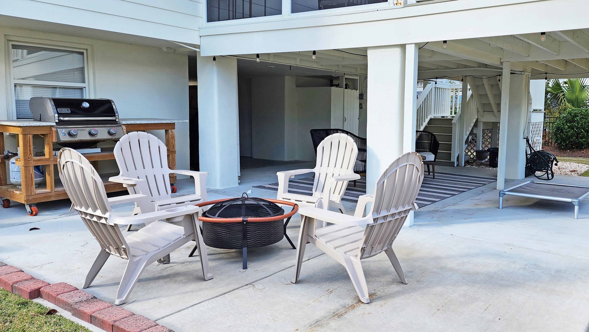 Patio and Grill Area