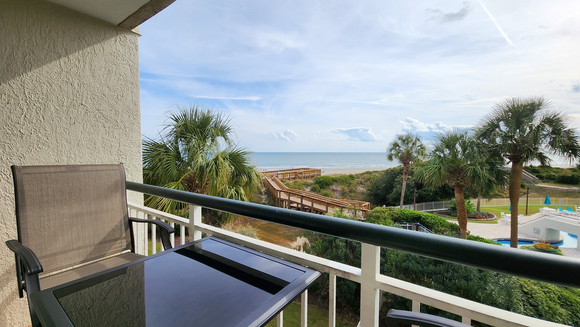 Oceanfront Balcony