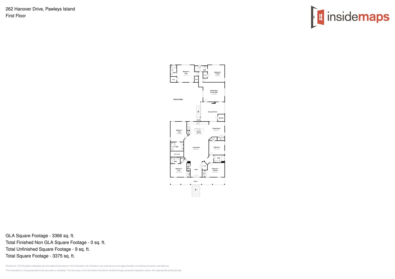 Floor Plan - Isle Be Back Main Floor