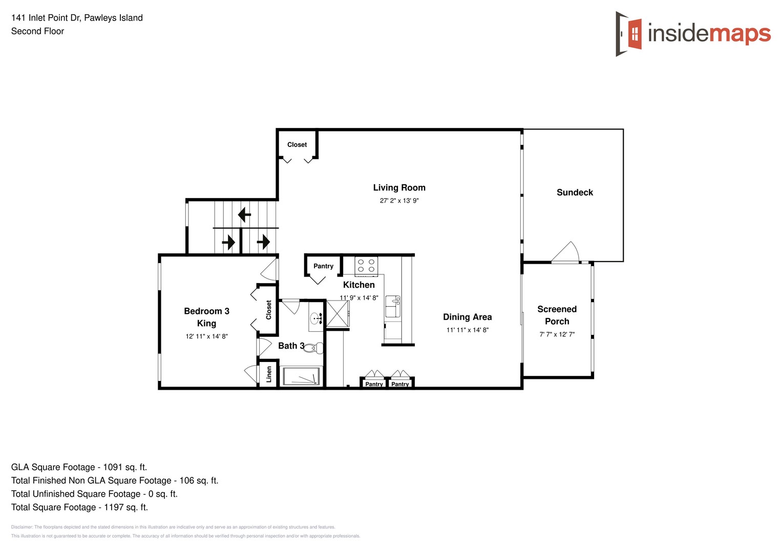 Floor Plan - Inlet Point 5A - 1-Main Level