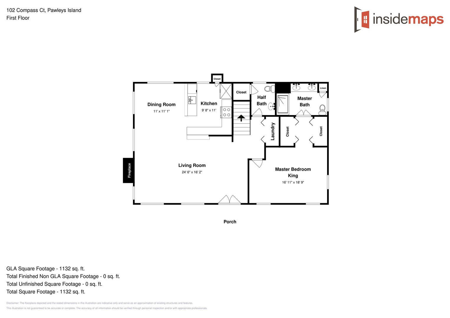 Floor Plan - Compass Point 102 - Main Floor