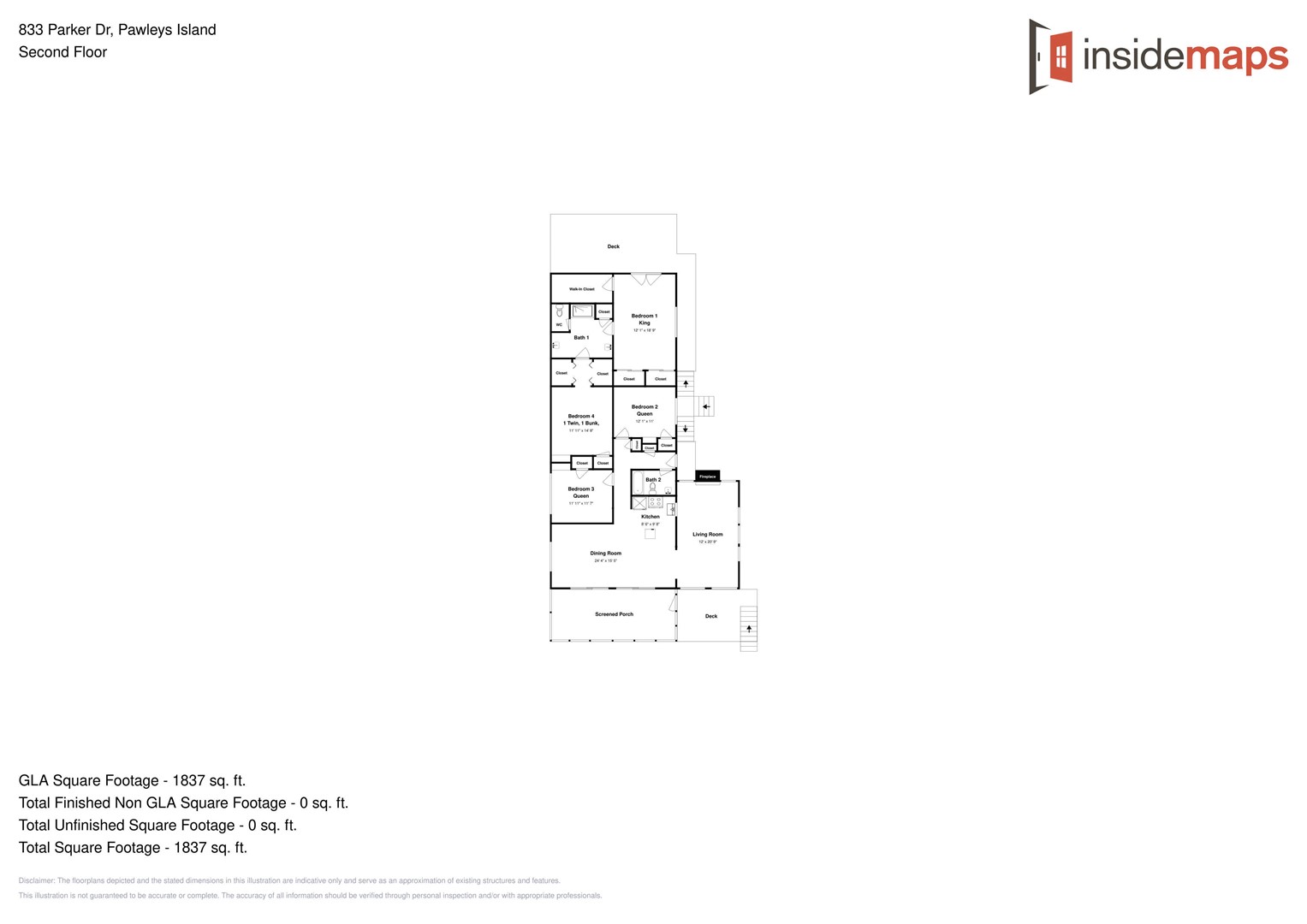 Floor Plan - Bee Happy Main Floor