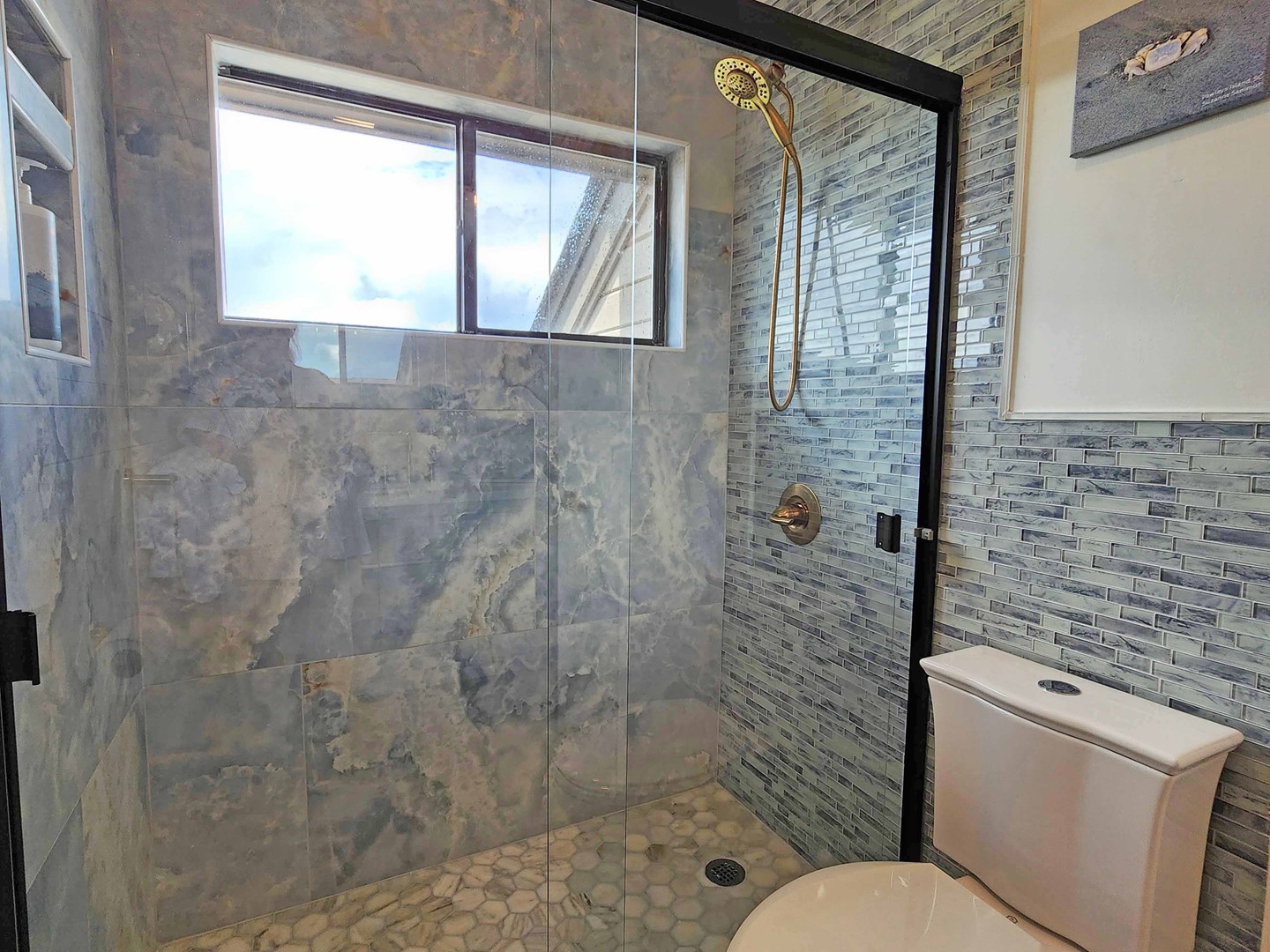 Walk-in Shower in Bath 1