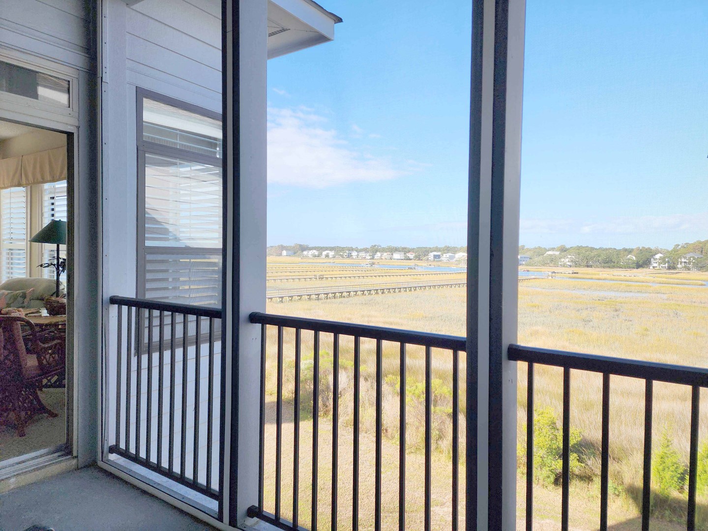 Screened Porch View