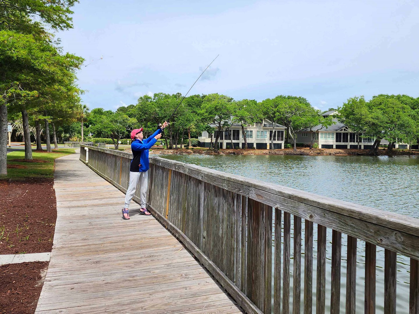 Fishing Lake at Litchfield by the Sea