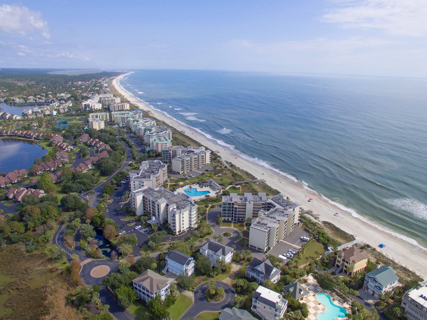 Aerial View of Litchfield-By-The-Sea